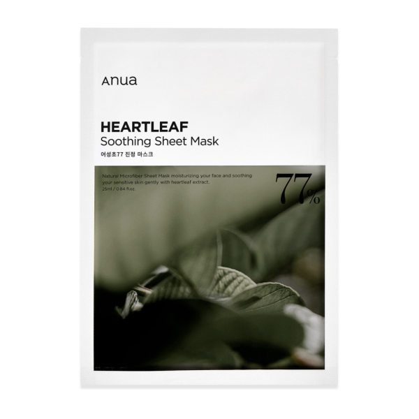 ANUA - Masques - Heartleaf 77% Soothing Sheet Mask